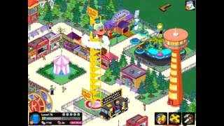 The Simpsons Tapped Out Krustyland Overview [upl. by Nnaassilem]