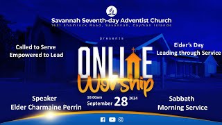 Savannah SDA Church Live Stream September 28 2024 Sabbath Service [upl. by Eimmas]