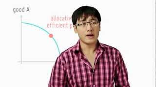 Allocative Efficiency On A PPC [upl. by Sileray]