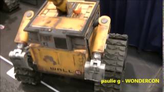 ULTIMATE WALLE ROBOT AT WONDERCON [upl. by Gombach]