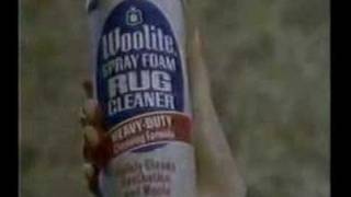 Woolite Rug Cleaner Foam Commercial 1985 [upl. by Adlig802]