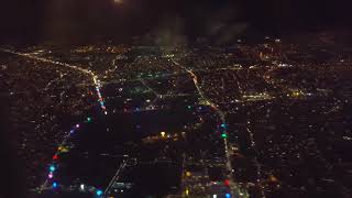 Beautiful night landing at Managua Nicaragua Part 1 [upl. by Godspeed]