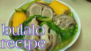 bulalo the best bulalo recipe  panlasang pinoy [upl. by Euqcaj349]