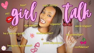 answering TMI GIRL TALK questions youre too scared to ask anyonejuicy Ep 2 [upl. by Iphagenia]