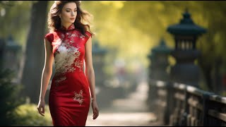 Eastern Beauty Lookbook  Latest Ladies Outfits  Modern Cheongsam Party Dresses [upl. by Asilej740]