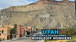 UTAH Beautiful Old Railroad Towns In The Middle Of Nowhere [upl. by Yrolg947]