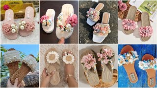 Summer Flower Slippers Women wear flip flop slippers Beach Slippers Girls Slippers [upl. by Emerson]