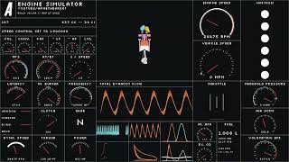 500hp Inline 6 Engine  AngeTheGreat Engine Simulator [upl. by Toombs]