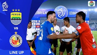 Persib Bandung vs Semen Padang  Line Up amp Kick Off BRI Liga 1 202425 [upl. by Litch116]