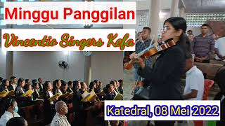 Lagu Pembukaan Minggu Panggilan  Koor Vincenzo Singers  Abilio dkk  Katedral Atambua [upl. by Ferne]