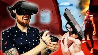 Jumping Out Of A Plane At 30000 FT In VR Is Awesome Defector Oculus Rift S Gameplay amp Review [upl. by Anes]