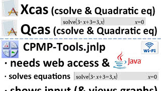 Free alternative to Maple amp Wolfram Mathematica is Xcas amp GeoGebra [upl. by Hteazile]