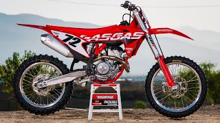 2023 GASGAS MC350F TESTED  Motocross Action Magazine [upl. by Yenolem26]