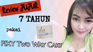 Make up tanpa FOUNDATION modal 20rb  Review 7 TAHUN PAKAI PIXY TWO WAY CAKE [upl. by Ahl]