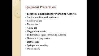 Management of Asphyxia Neonatorum [upl. by Nollad]