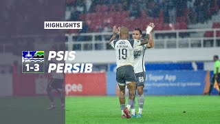 Highlights  PSIS Semarang VS AREMA FC  Pekan 7 [upl. by Doowyah]