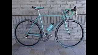 1989 Vintage Bianchi with Modern Components Bike Build [upl. by Aridnere]