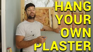 How to Hang Plaster  Drywall  Detailed DIY Tutorial for Beginners 4K [upl. by Caty539]