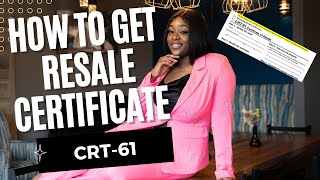 How To Get A Certificate Of Resale and CRT61 Explained  Step By Step Guide [upl. by Wolfgang466]