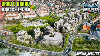 Beograd Projekti i Izgradnja GRAD U GRADU Banovo Brdo Cerak Vidikovac i Košutnjak beograd [upl. by Kendrah401]