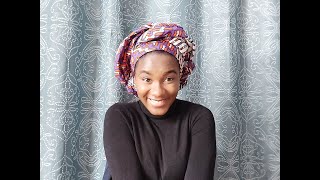 GELE pour les débutantes comment attacher le foulard nigérian [upl. by Adnak]