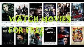 FREE MOVIES TOP 5 FREE MOVIE STREAMING SITES [upl. by Nipahc597]