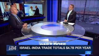 ISRAELI MEDIA REACTION ON ISRAELI PM GUJARAT VISIT amp TRADE BETWEEN INDIAISRAEL [upl. by Nenney]