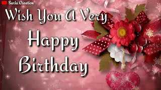 💖 🎂🎉Happy Birthday🎉🎂Greetings Wishes whatsapp status video Hindi [upl. by Denbrook]