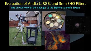 Antlia L RGB and 3 nm Pro SHO Filter Review [upl. by Iztim260]