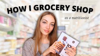 How I do my grocery shopping as a nutritionist with grocery haul  life in Paris  Edukale [upl. by Yenruoc]