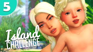 WILD ISLAND CHILD amp A HUT  EP5  THE SIMS 4 ISLAND CHALLENGE [upl. by Baun]