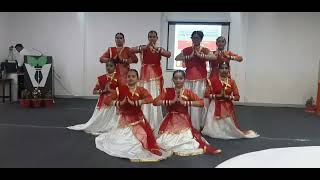 Har tarafhar jagah har kahi pay haiDance performancevyas world school Bareillychoreography [upl. by Acirrehs]