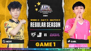 MDL PH S4  W4D3  ONL VS RVYD  GAME 1 [upl. by Vona]