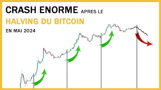 Crash du bitcoin lors du Halving en Mai 2024  4 preuves [upl. by Atnohsal]