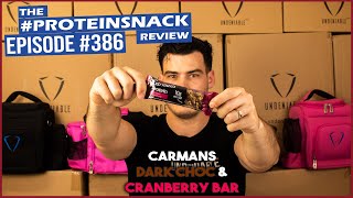 Carmans  Dark Choc amp Cranberry Bar  Is It Just a Glorified Muesli Bar [upl. by Kered]