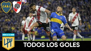 Todos los goles del Superclásico  Boca Juniors vs River Plate  20102023 [upl. by Siger]