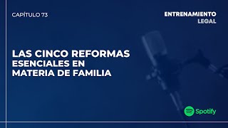 LAS CINCO REFORMAS ESENCIALES EN MATERIA DE FAMILIA [upl. by Hut]