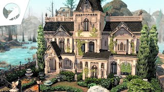 Grim Reapers Academy for Occults  The Sims 4 Life and Death Speed Build [upl. by Herring]