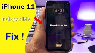 iPhone 11 indisponible Screen Fix  By 3uTools [upl. by Akiemehs]