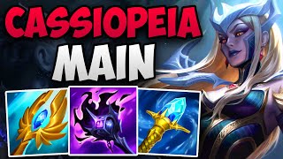 CHALLENGER CASSIOPEIA MAIN STOMPING HIGH ELO  CHALLENGER CASSIOPEIA TOP GAMEPLAY  Patch 1410 S14 [upl. by Boniface169]