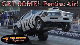 Pontiac Wheelie Contest 2023 Ames Performance Tripower Nationals Tracey Greyshaw [upl. by Claudette]