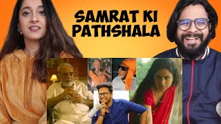 Baba Ka Dhaba Mirzapur Aur Pakistan  Samrat Ki Pathshala Reaction Video [upl. by Analed204]