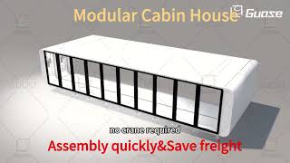 Modular capsule house is a new style of living capsulehouse modularhouse steelmark [upl. by Aronel]