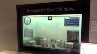 Samsung Transparent Smart Window [upl. by Imotih]