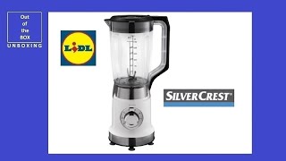 SilverCrest Blender SSDMD 600 A1 UNBOXING Lidl measuring jug 30 45 60 ml volume 175 litres [upl. by Grani]