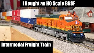 I Bought a BNSF HO Scale Intermodal Freight Train [upl. by Gnni]