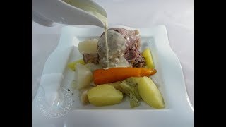 Recette de jarret de porc à la sauce Fourme dAmbert [upl. by Phyllys]