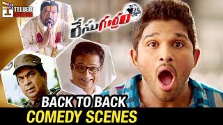 Race Gurram Telugu Movie  Back to Back Comedy Scenes  Allu Arjun  Shruti Haasan  Telugu Cinema [upl. by Craw445]