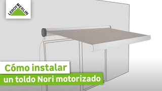 Cómo instalar un toldo Nori  LEROY MERLIN [upl. by Osmond239]