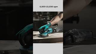 New Makita 40v 6quot Random Orbit Sander GOB01CZ tools powertool woodworking construction [upl. by Ecirtnuahs]